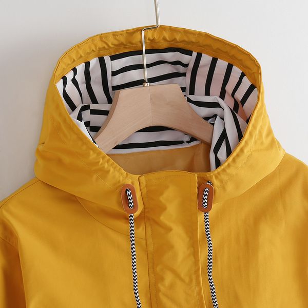 

2021 waterproof transition jas outside walking clothing lightweight women raincoat plus size #15, Black;brown