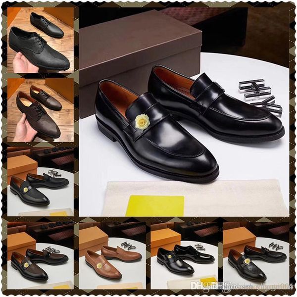 

a2 mens formal shoes brand oxford shoes for men coiffeur plus size wedding dress luxury men dress shoe, Black