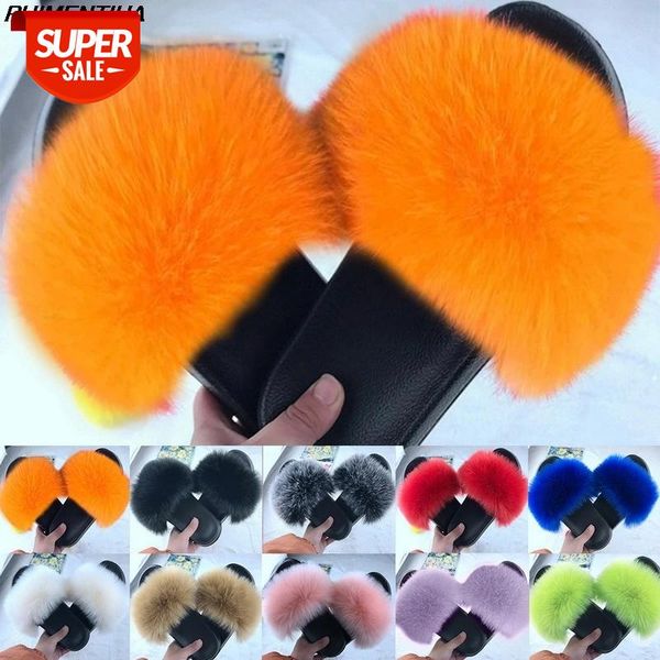 

puimentiua home women's fur plush slippers faux furry slipper outdoor slides cute ladies cute sandals flat shoes for women #e493, Black