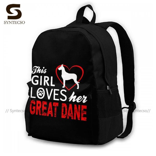 

great dane backpacks runner lightweight unusual backpack polyester travel bags