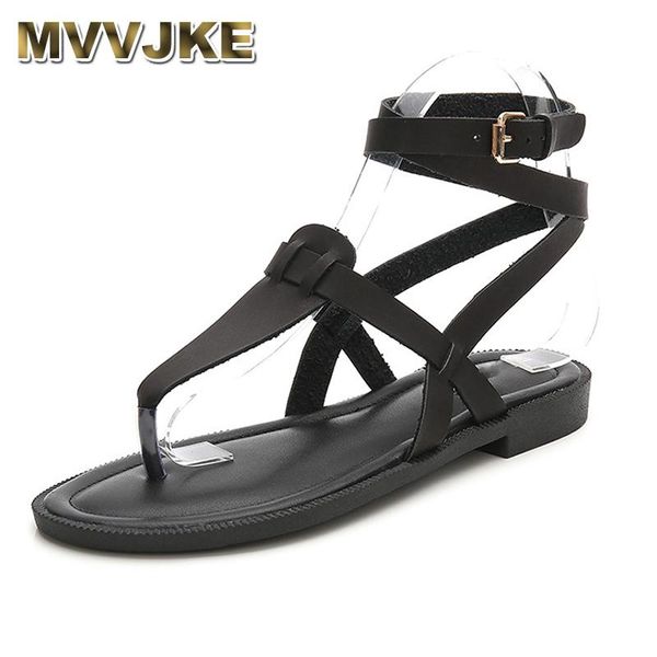 

sandals mvvjke summer flip flops platform women casual beach shoes woman slip on flats plus, Black