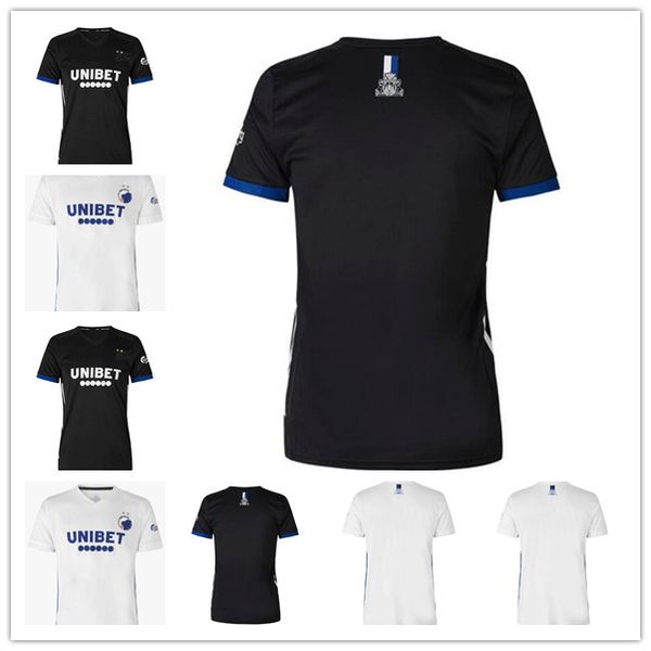 

2021 2022 superligaen fc denmark copenhagen soccer jerseys skov fischer zeca 20 21 22 football shirt, Black;yellow