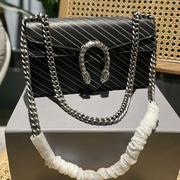 

tiger head bags joint model flap bag cleather ladies luxurys designers 2021 women fashion shoulder purse handbags bossbody chains totes lett