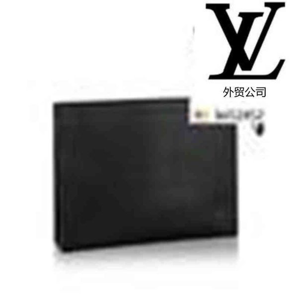 

purse luxury ilkf m30547 pochette voyage mm men real leather long wallet chain wallets compact brand clutches evening key designer card, Red;black