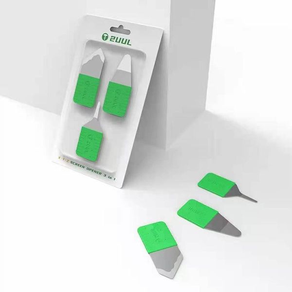 

professional hand tool sets 2uul 3 in 1 screen open for mobile disassembler 0.1mm steel card smart phone repair tools