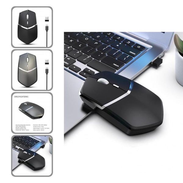 

mice wide application rechargeable 2.4ghz type-c pc mouse lapaccessories