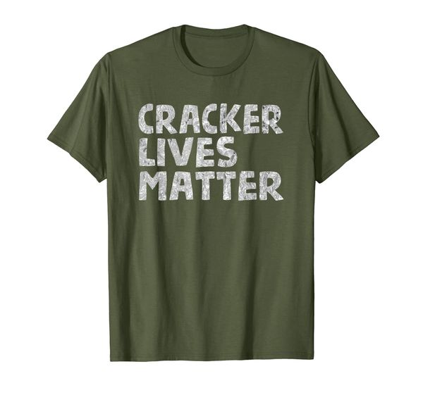 

funny redneck hillbilly honky t shirt: cracker lives gift, White;black