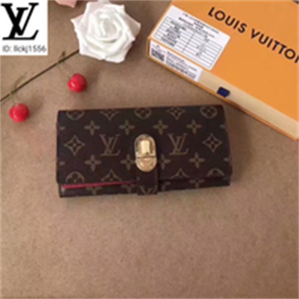 

clutches long brand real designer wallets luxury key men m58288 leather dark chain red compact purse ladies evening fashion wallet card hold, Red;black