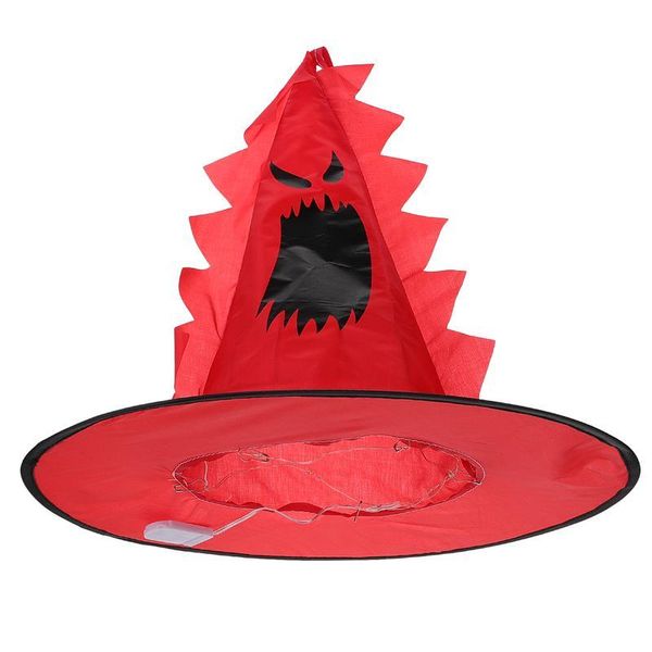 

party hats 1pc halloween glowing witch hat luminous headdress for cosplay