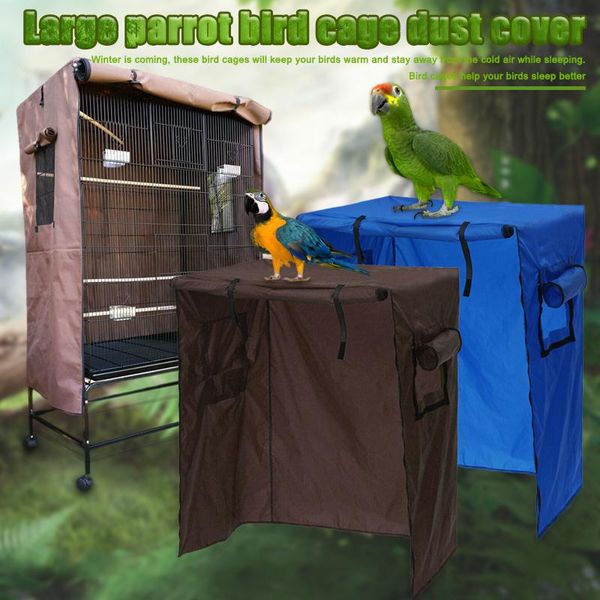 

parrots aviary birds cage cover seed catcher guard bag waterproof lightweight protection sdf-ship bird cages