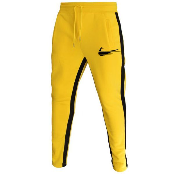 

2021 fashion sports pants men's joggers sweatpants trousers casual track pants slim-fit ankle printed running tracksuit plus size s-xxx, Black