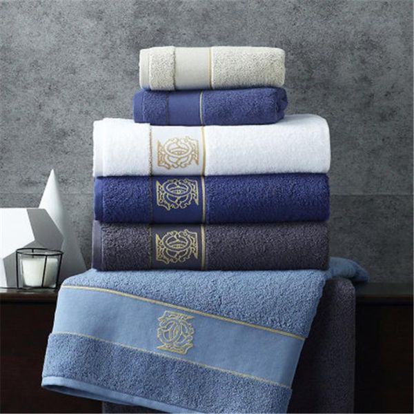 

towel lctmmygs five-star el embroidered cotton bath towels for men and women jacquard high-grade