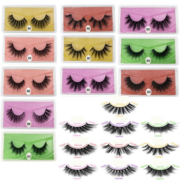 

ms false 3d mink eyelashes eyelash 3d eye makeup mink false lashes soft natural thick fake eyelashes lashes extension beauty tools