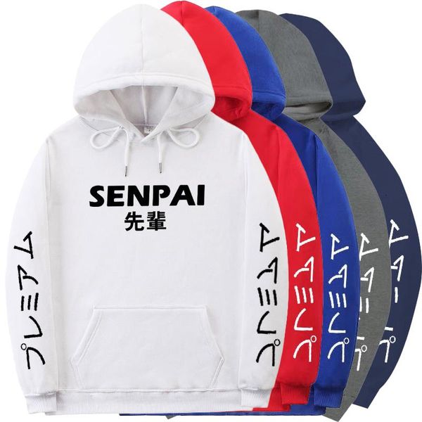 

men's hoodies & sweatshirts spring and autumn japanese style women's street printing trendy brand loose lovers, Black