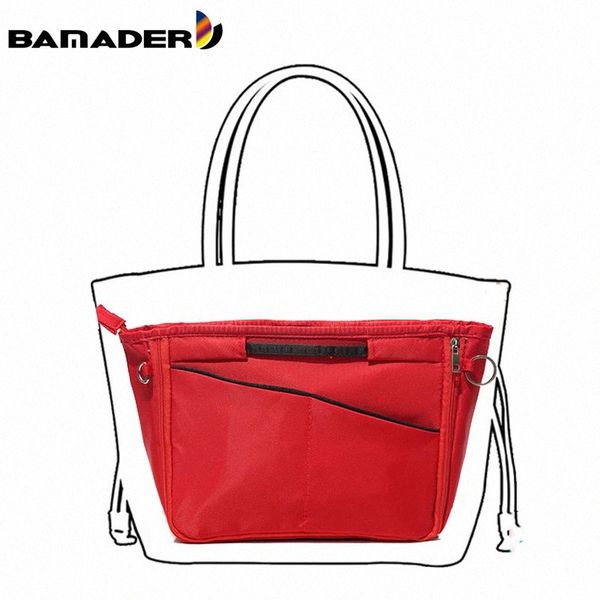 

bamader suitable for speedy liner bag nylon travel insert storage bag bottom can be widen handbag makeup organize o3cu#