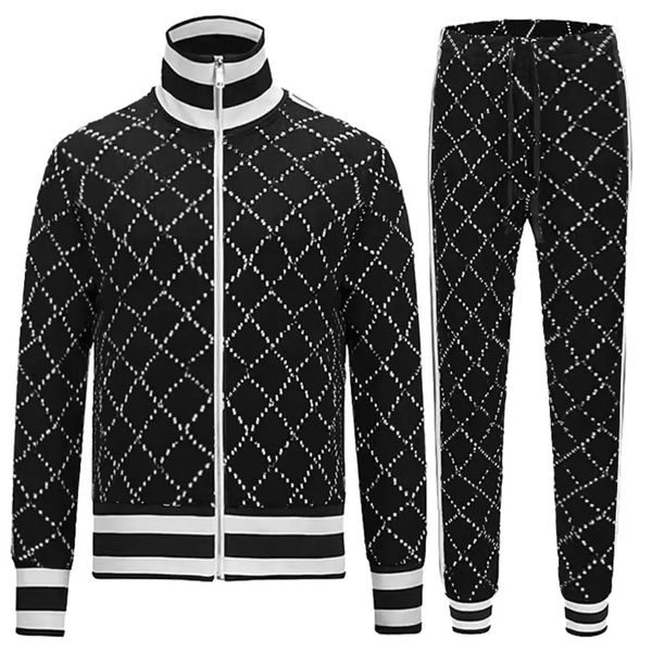 

2023 mens sportswear jacket suit fashion running sportswear tracksuits men's sports suit letter printing clothing tracksuit sportsjacke, Gray