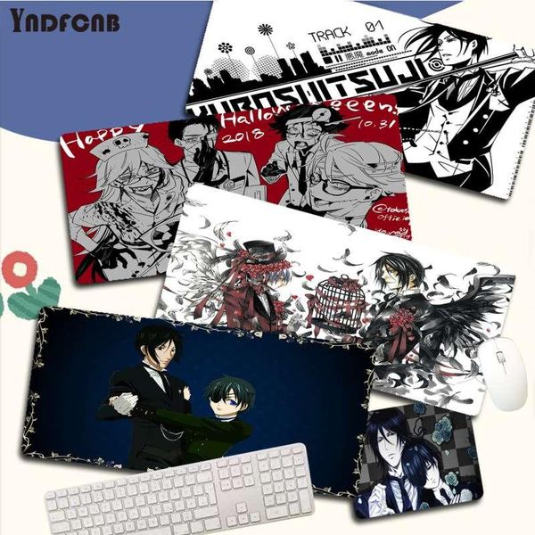 

mouse pads & wrist rests black butler simple design durable rubber mat pad size for keyboards mousepad boyfriend gift