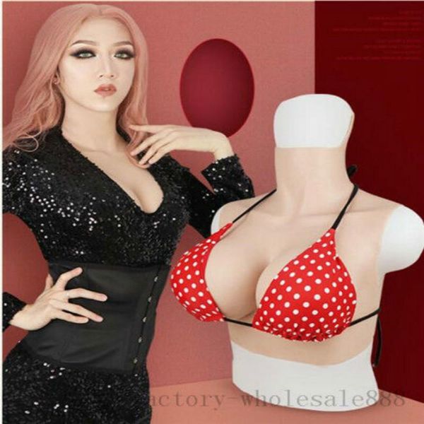 

women's shapers silicone fake breast form realistic soft boob bionic skin crossdresser transgender queen transvestite mastectomy, Black;white