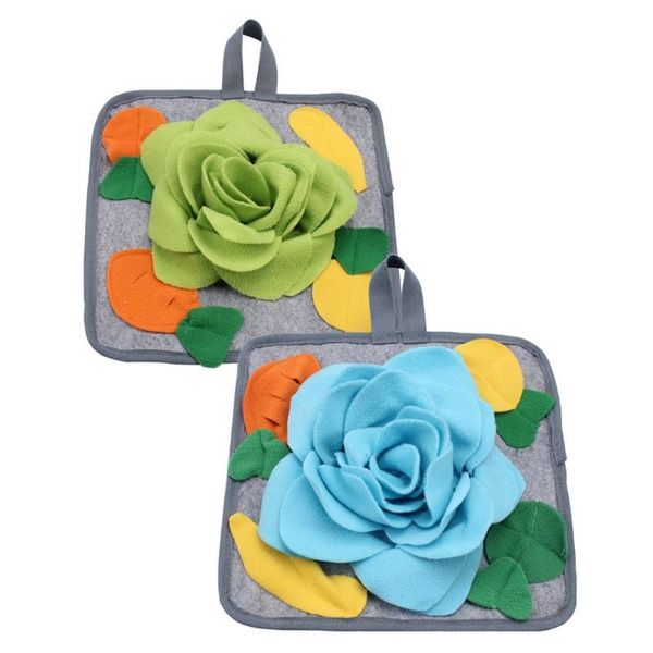 

kennels & pens dog snuffle pad puppy training pads feeding mat blanket non slip activity for foraging skill stress releas