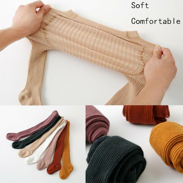 

footies fall&winter children girls boys pantyhose cotton knited toddlers baby long tights stockings, Blue