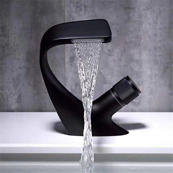 

black faucet stainless steel paint faucet bathroom basin faucets blacked cold mixer tap single hole