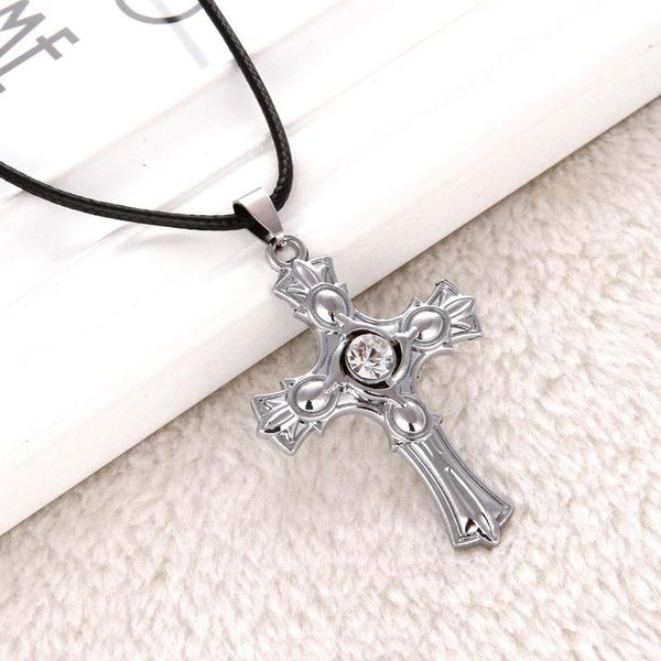 

pendant necklaces 2021 est necklace design cross for women and man, Silver