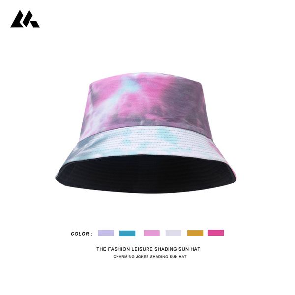 

colorful graffiti girl fisherman's hat for spring autumn outing