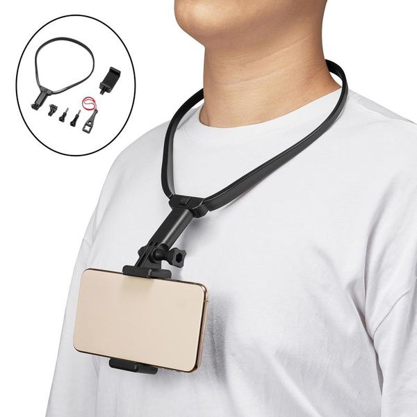 

cell phone mounts & holders selfie neck holder mount strap headband for wide compatible