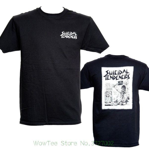 

men's t-shirts suicidal tendencies institutionalized official t-shirt m  xl male designing t shirt, White;black