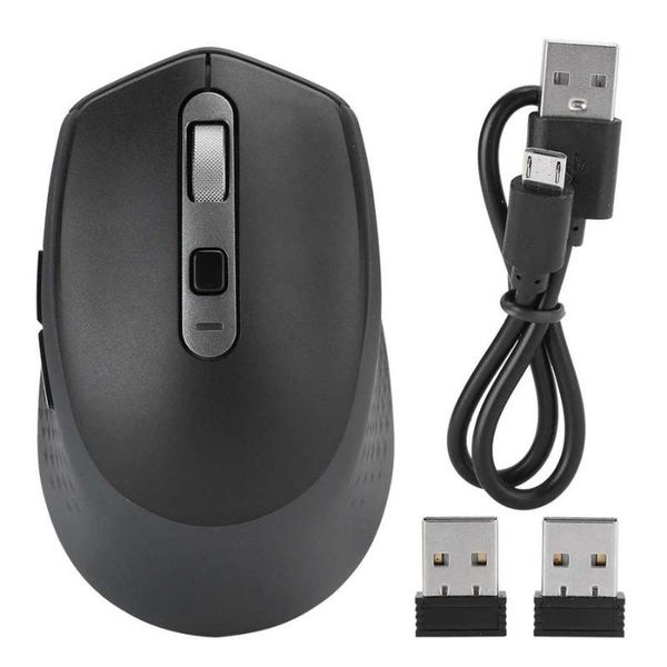 

keyboards [upgrade]wireless mouse portable rechargeable multi computer control mute mice noiseless mini cordless with