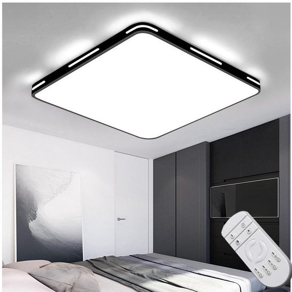 

modern led ceiling light lamp lighting fixture surface mount flush remote control dimmable 18w 48w living room bedroom balcony