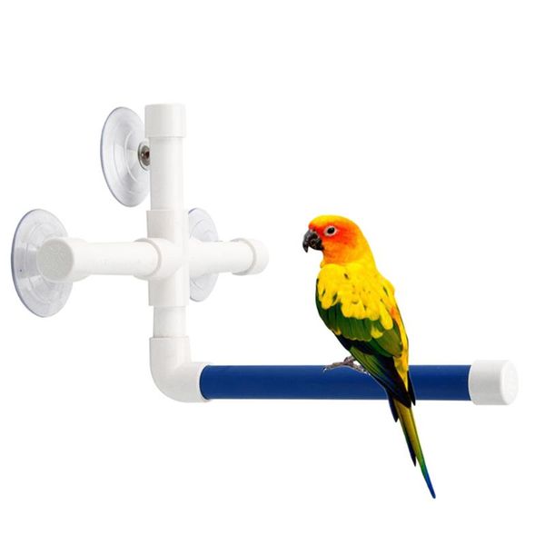 

other bird supplies parrot suction cup practical durable folding bathroom portable wall mounted standing platform window shower perches toy
