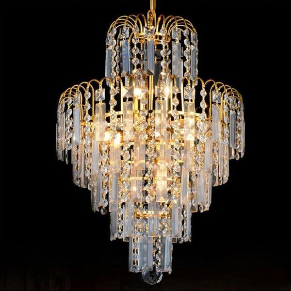 

chandeliers luxury royal golden crystal k9 chandelier hall living room lighting lustre de cristal