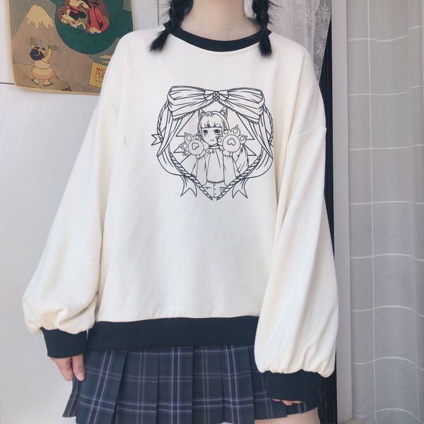 

women's jackets long-sleeve female blouse deep-printed, korean fashion for fall oqqw, Black;brown