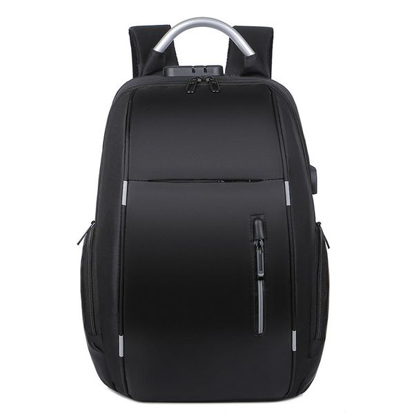

backpack men's password lock anti-theft usb charging travel bag male business casual lapbackbag teenager student school