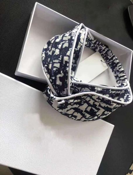 

fashion 100% silk cross headband women girl elastic hair bands retro turban headwraps gifts letter headbands, Pink