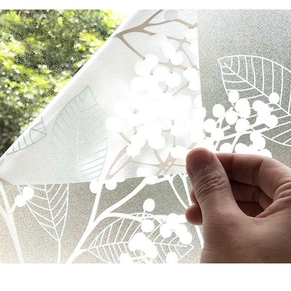 

window stickers matte film stained glass decorative uv sticker privacy frosted self adhesive decal for