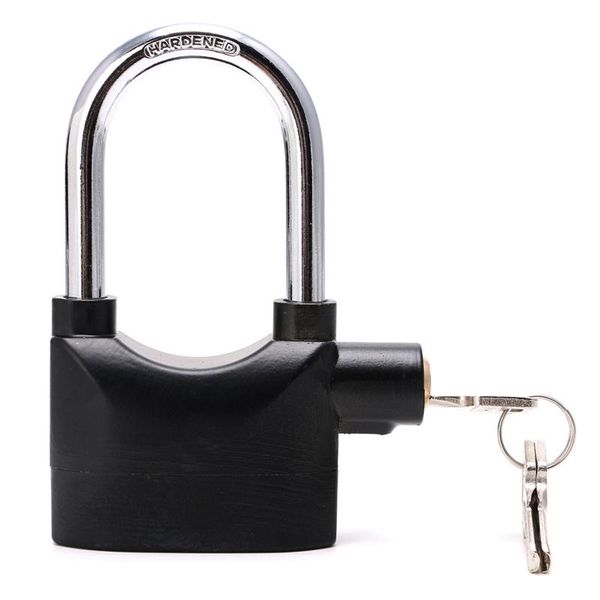 

bike locks waterproof siren alarm padlock lock for motorcycle long beam bicycle