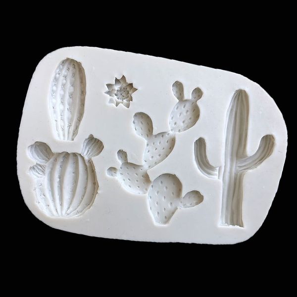 11,2*8*1 CM DIY Zucker Handwerk Vintage Blütenblatt Kaktus Kuchen Silikon Form Fondant Dekorieren Werkzeuge Gum Paste form