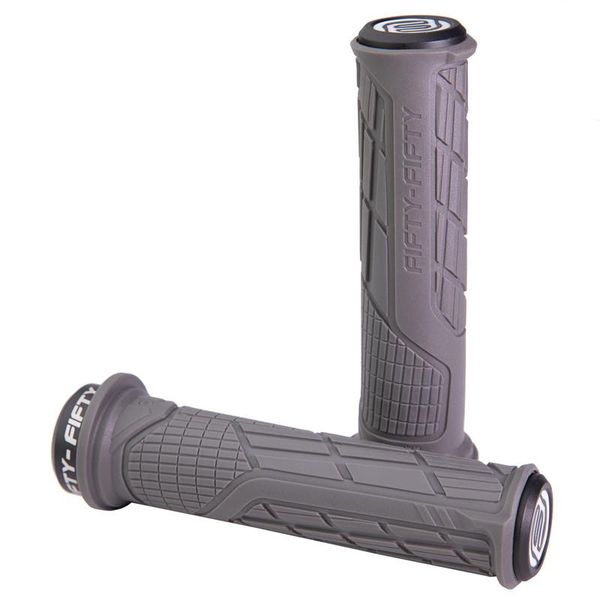 

bike handlebars &components fifty-fifty mtb bicycle grips custom rubber compound single lock handlebar -absorbing soft