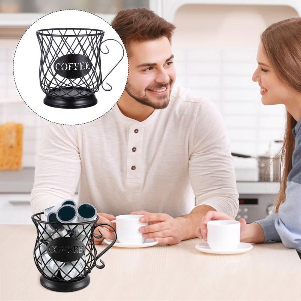 

coffee filters metal holder for pod storage basket organizer