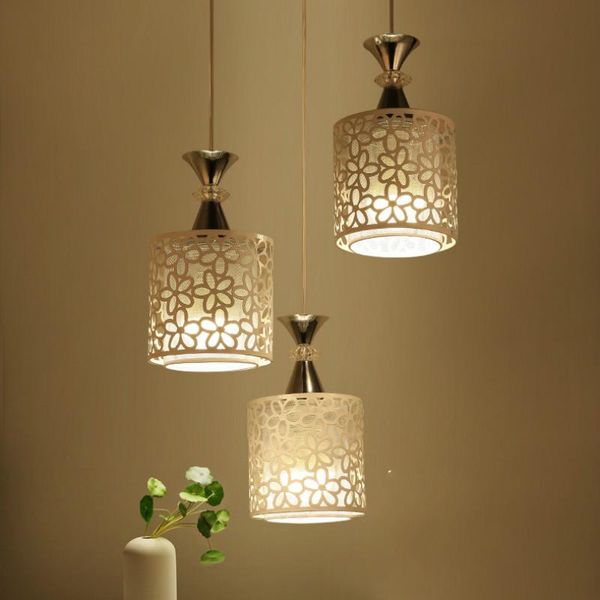 

pendant lamps nordic modern led lights fixtures iron hanging lamp home decoration for dining room bedroom shop bar