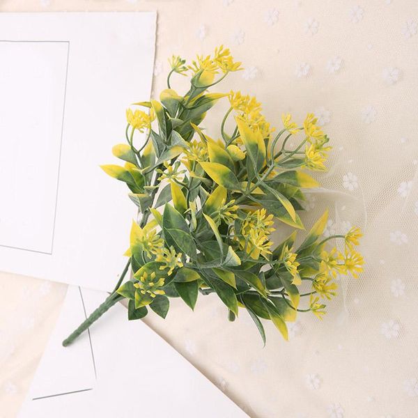 

decorative flowers & wreaths stevia artificial home decoration beautiful flores bouquet for wedding party garden supplies mariage fake