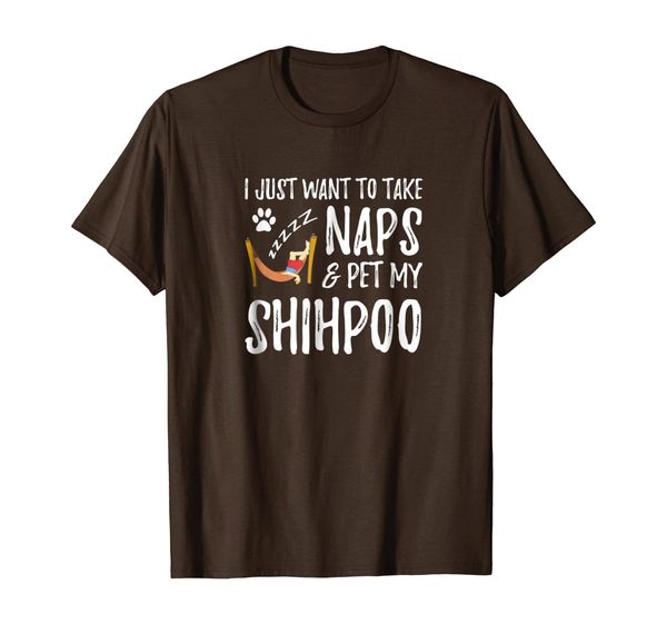 

Shihpoo Mom Nap T-Shirt Funny Dog Mom Gift Idea, Mainly pictures