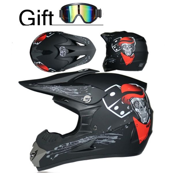 

motorcycle helmets professional light off-road helmet downhill motobike racing cross casco casque moto capacete kid