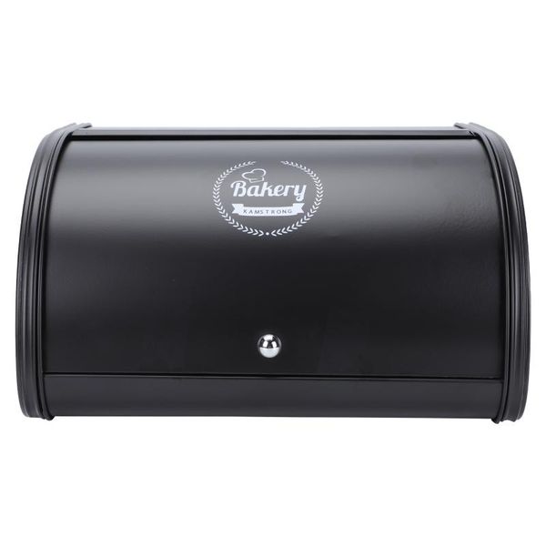 

storage bottles & jars 1pc bread box iron durable holder for home kitchen shop