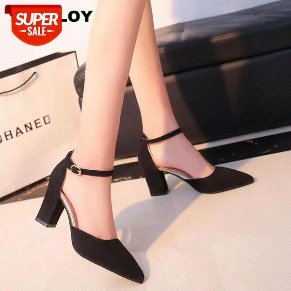 

2019 fashion high heels women pumps summer shoes thick heel comfortable woman platform pink gold sandals #up5t