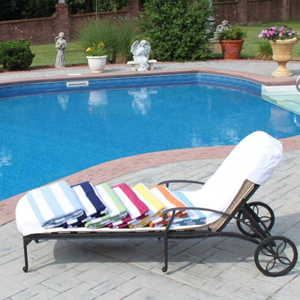 

chair covers bath towels for adults beach towel cover solid pool sun lounger swim household