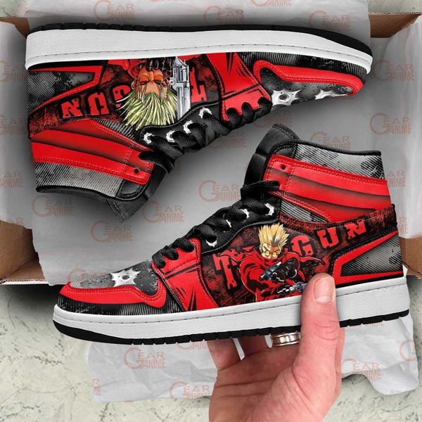 

trigun vash the stampede sneakers anime custom sho
