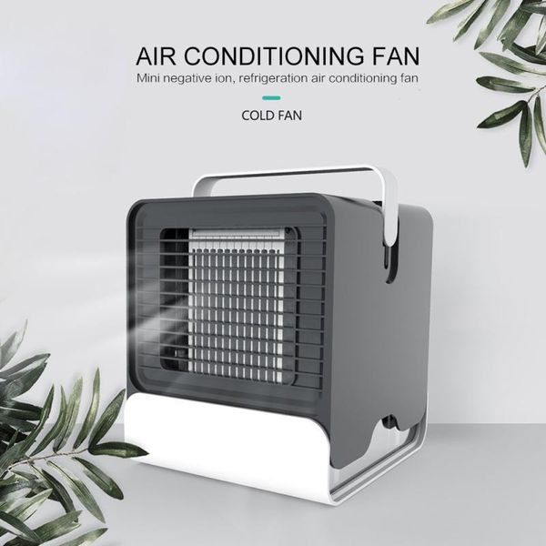 

electric fans eloole air cooler fan mini deskconditioner portable airconditioner for room usb charging conditioning